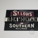 $29.95 - Iron Mountain & Southern Railroad Decoration